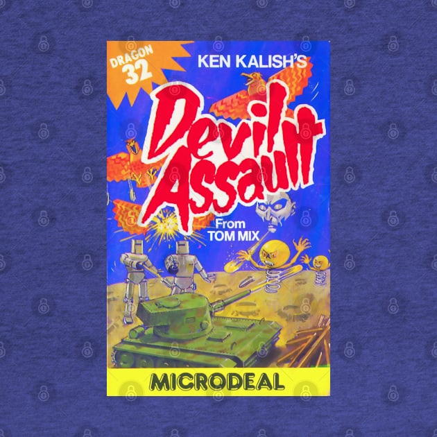 Devil Assault - Cover Art by RetroTrader